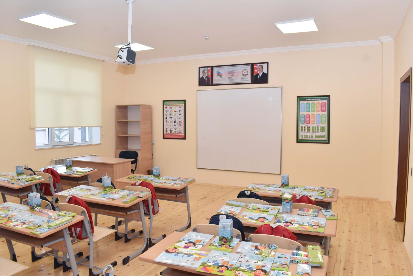 Azerbaijan commissions school built by Heydar Aliyev Foundation in Shamakhi (PHOTO)
