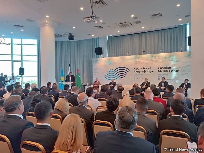 Azerbaijan attends Russian Astrakhan's “Caspian Media Forum-2023” (PHOTO)