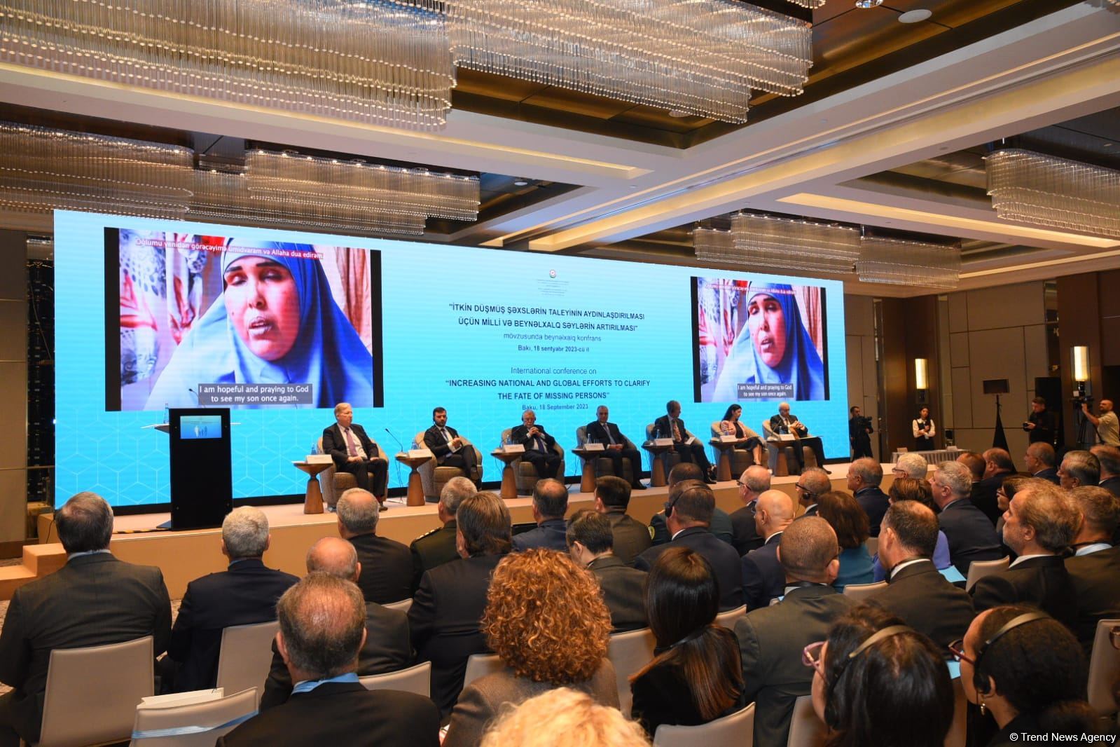 Statement adopted at Baku int'l conference related to fate of missing persons