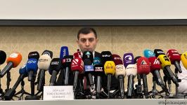 Azerbaijani authorities hold press briefing (VIDEO) (PHOTO)