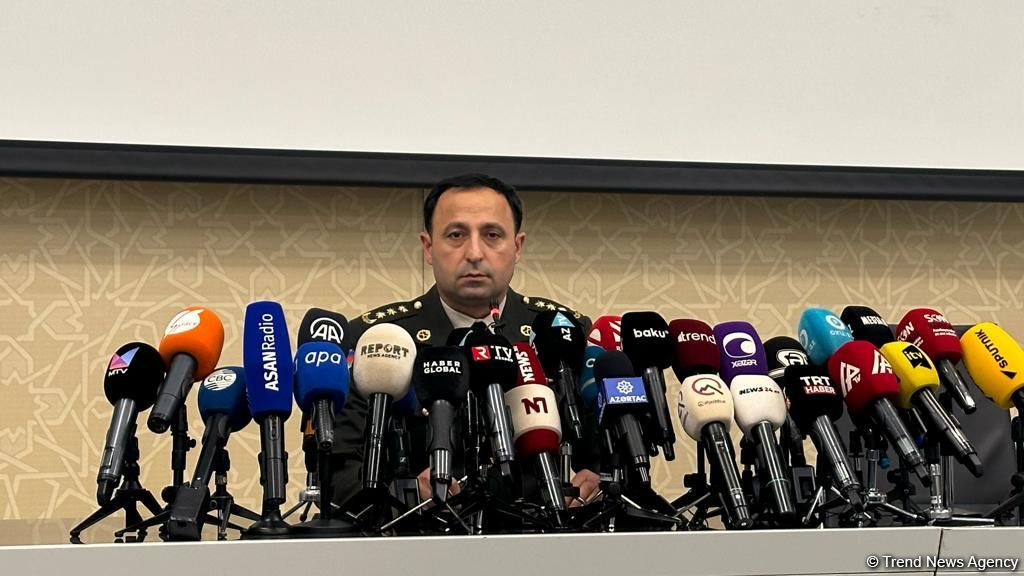 Ministry of Defense of Azerbaijan holds another press briefing (VIDEO)