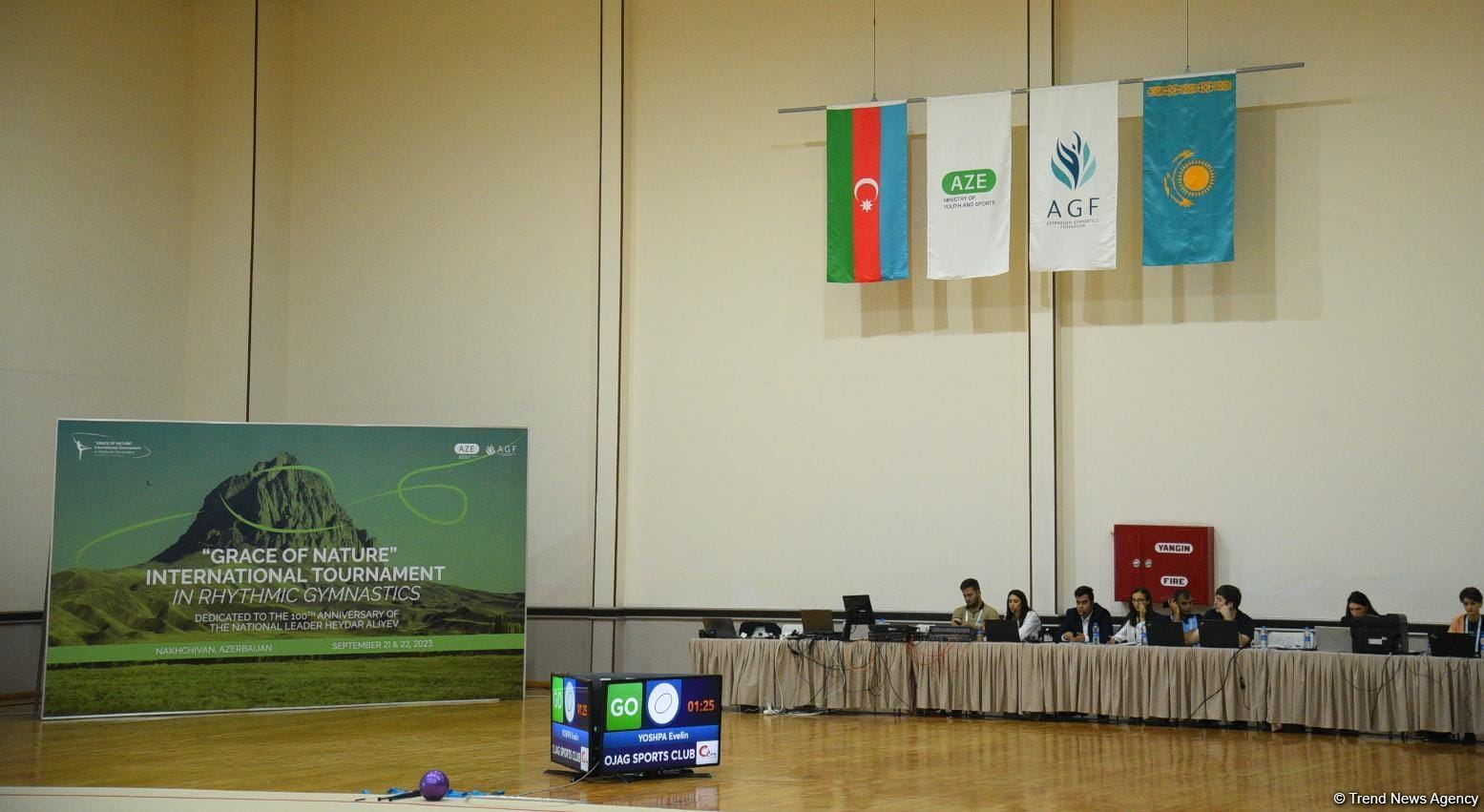 International Rhythmic Gymnastics Tournament starts in Azerbaijan's Nakhchivan (PHOTO)