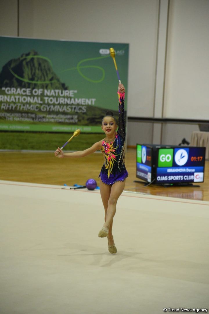International Rhythmic Gymnastics Tournament starts in Azerbaijan's Nakhchivan (PHOTO)