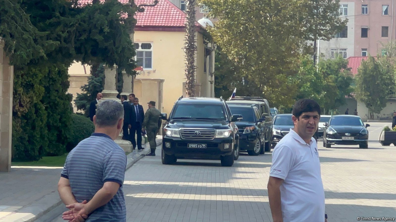 Reps of Armenian residents of Karabakh leave Azerbaijan's Yevlakh (PHOTO/VIDEO)
