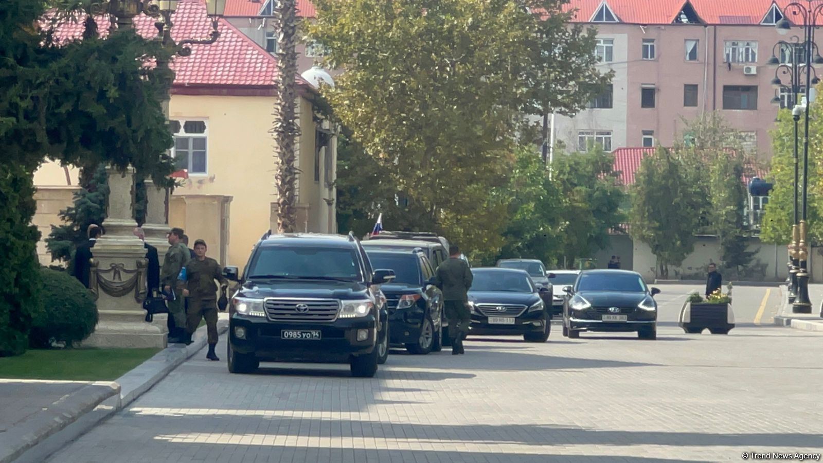 Reps of Armenian residents of Karabakh leave Azerbaijan's Yevlakh (PHOTO/VIDEO)
