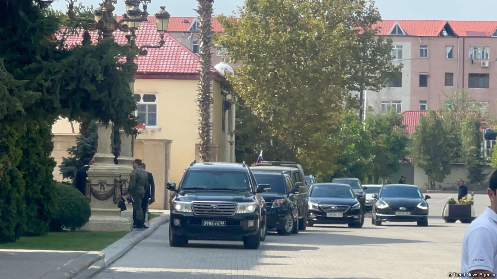 Reps of Armenian residents of Karabakh leave Azerbaijan's Yevlakh (PHOTO/VIDEO)