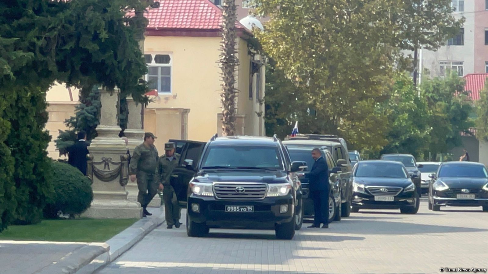 Reps of Armenian residents of Karabakh leave Azerbaijan's Yevlakh (PHOTO/VIDEO)