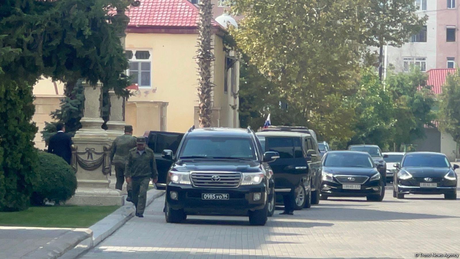 Reps of Armenian residents of Karabakh leave Azerbaijan's Yevlakh (PHOTO/VIDEO)