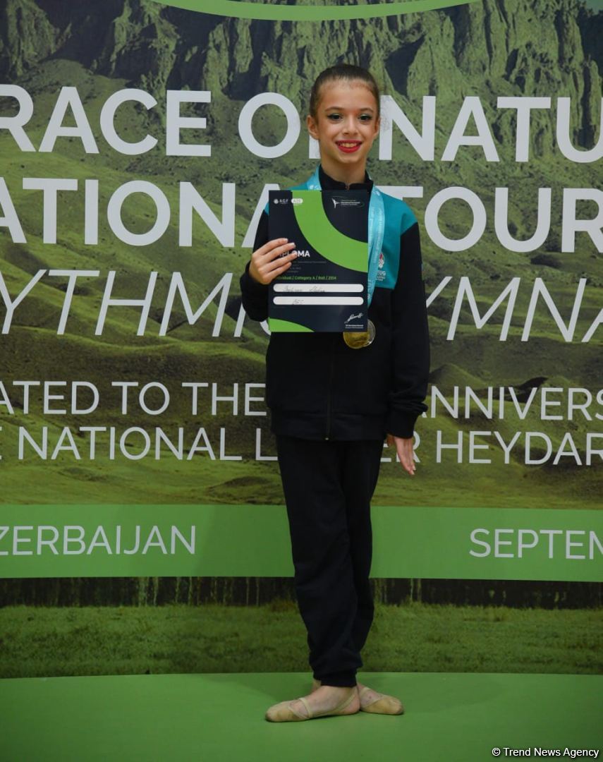 “Grace of Nature” Tournament in Rhythmic Gymnastics in Nakhchivan ends – cherished medals, unforgettable impressions (PHOTO)