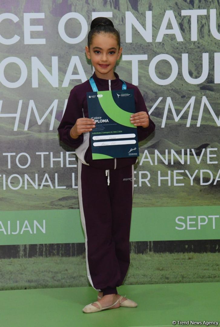 “Grace of Nature” Tournament in Rhythmic Gymnastics in Nakhchivan ends – cherished medals, unforgettable impressions (PHOTO)
