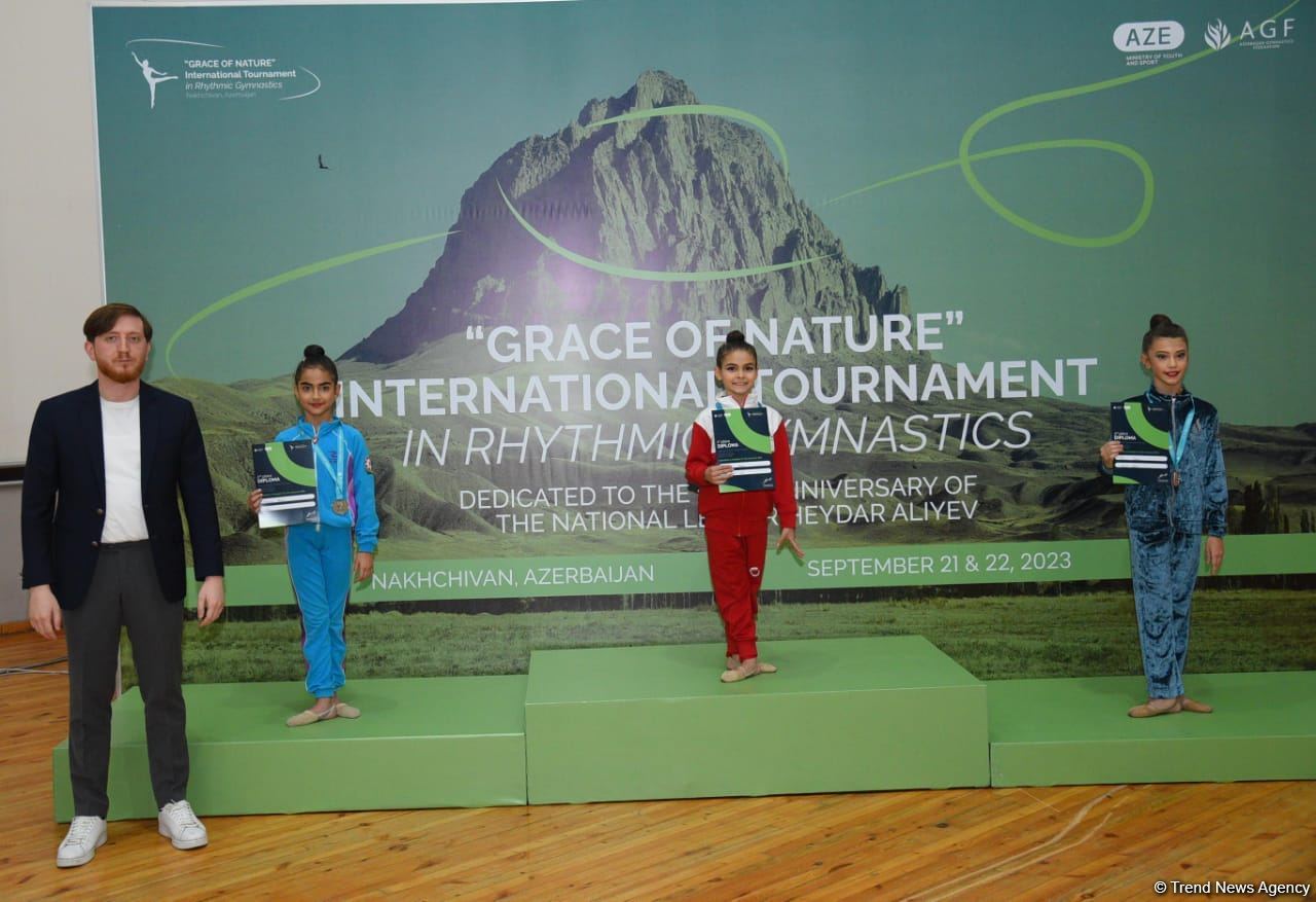 “Grace of Nature” Tournament in Rhythmic Gymnastics in Nakhchivan ends – cherished medals, unforgettable impressions (PHOTO)