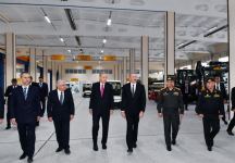 President Ilham Aliyev, President Recep Tayyip Erdogan attend inauguration of Nakhchivan Military Repair and Production Complex (PHOTO)