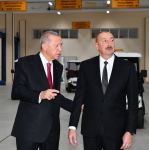 President Ilham Aliyev, President Recep Tayyip Erdogan attend inauguration of Nakhchivan Military Repair and Production Complex (PHOTO)