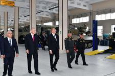 President Ilham Aliyev, President Recep Tayyip Erdogan attend inauguration of Nakhchivan Military Repair and Production Complex (PHOTO)