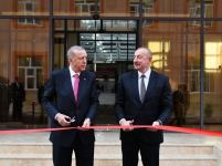President Ilham Aliyev, President Recep Tayyip Erdogan attend inauguration of Nakhchivan Military Repair and Production Complex (PHOTO)