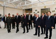 President Ilham Aliyev, President Recep Tayyip Erdogan attend inauguration of Nakhchivan Military Repair and Production Complex (PHOTO)