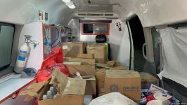 Azerbaijani central authorities send medical supplies to Khankendi, following fuel tank explosion (PHOTO/VIDEO)
