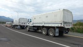 Azerbaijan sends humanitarian aid to Khankendi from Aghdam (PHOTO)