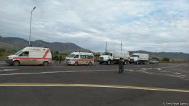 Azerbaijan sends humanitarian aid to Khankendi from Aghdam (PHOTO)