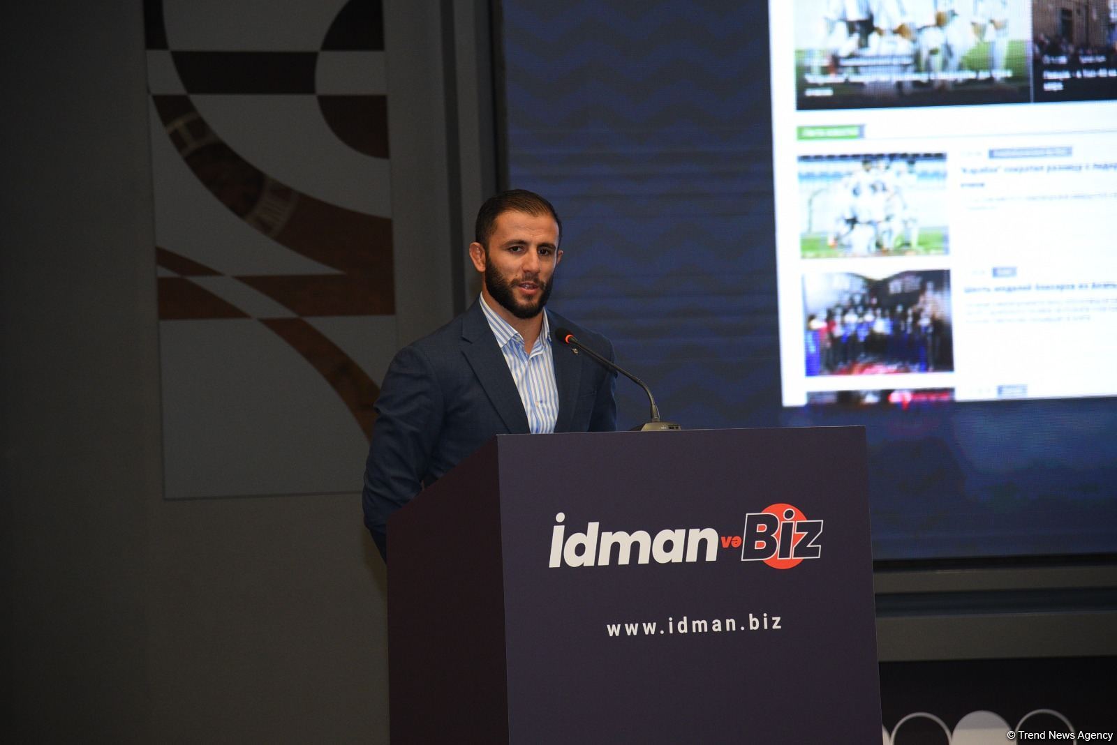 Brand-new "Sports and us" (idman.biz) news portal introduced in Azerbaijan (PHOTO)