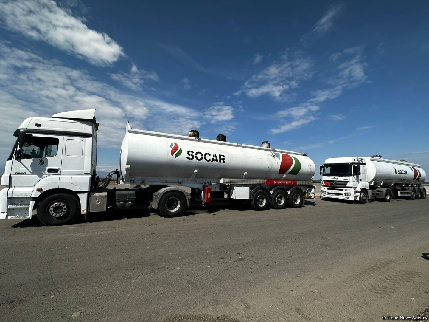 Azerbaijan sends another batch of fuel for Karabakh Armenians (PHOTO/VIDEO)