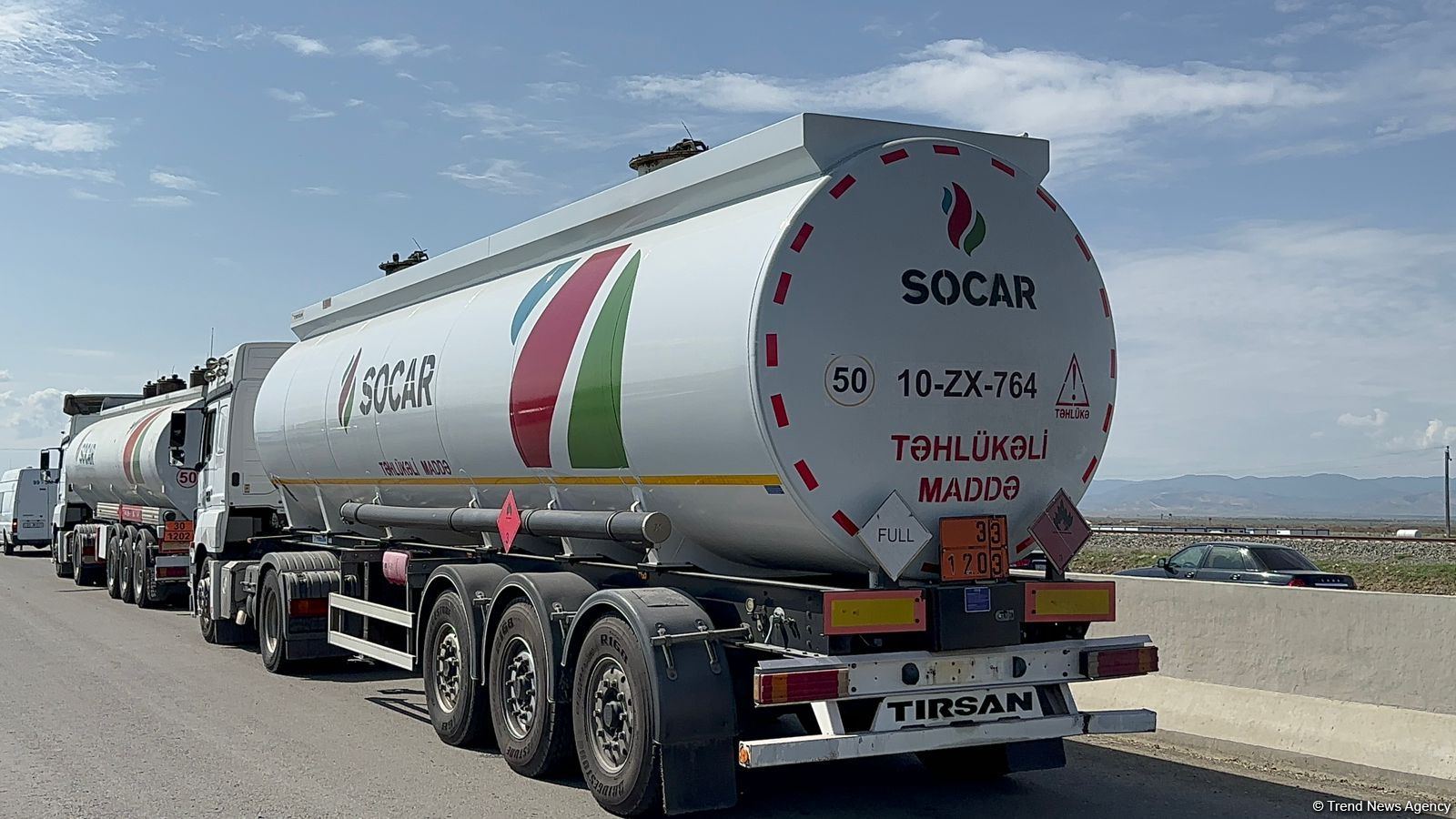 Azerbaijan sends another batch of fuel for Karabakh Armenians (PHOTO/VIDEO)
