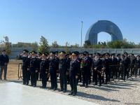 MPs, other Azerbaijani officials visit Victory Park under construction in Baku (PHOTO/VIDEO)