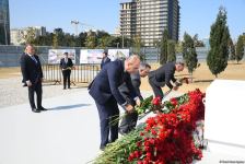 State and public figures of Azerbaijan continue to visit Victory Park (PHOTO)