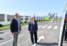 President Ilham Aliyev attend opening of “Azerenergy” OJSC’s “Jahangirbayli” Hydroelectric Power Plant (PHOTO/VIDEO)