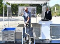 President Ilham Aliyev lays foundation stone for fourth residential complex in Zangilan (PHOTO/VIDEO)