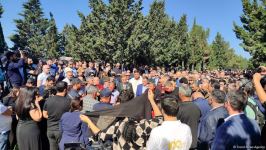 Funeral of Azerbaijani MP ends (PHOTO/VIDEO)