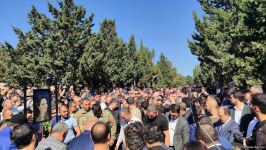 Funeral of Azerbaijani MP ends (PHOTO/VIDEO)