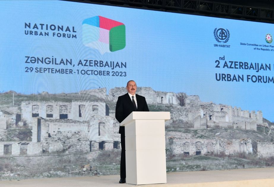 Master plan of eight cities and 92 villages approved - President Ilham Aliyev