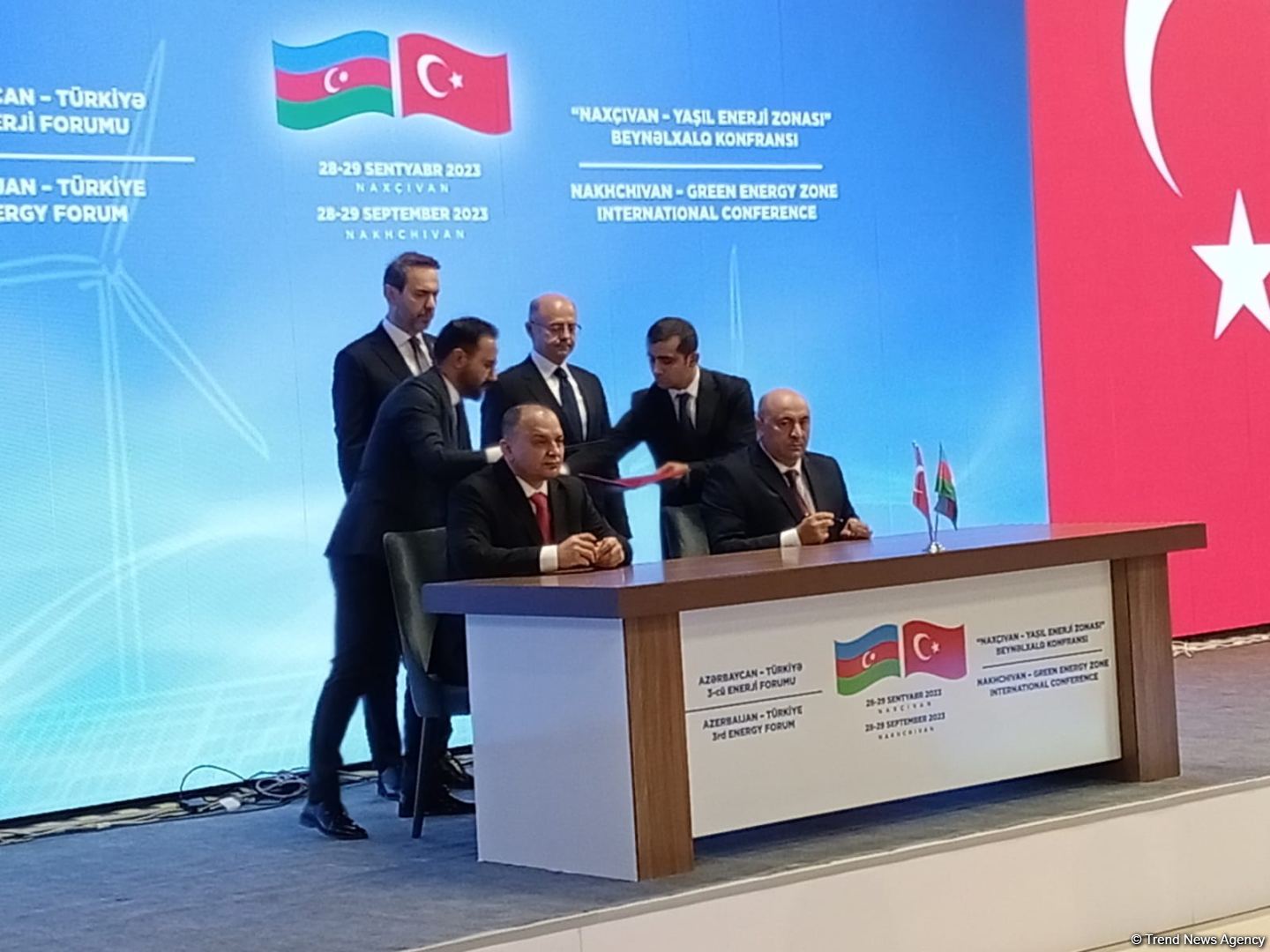 Turkish TEIAŞ energy company and Azerenerji sign roadmap for 2023-2025