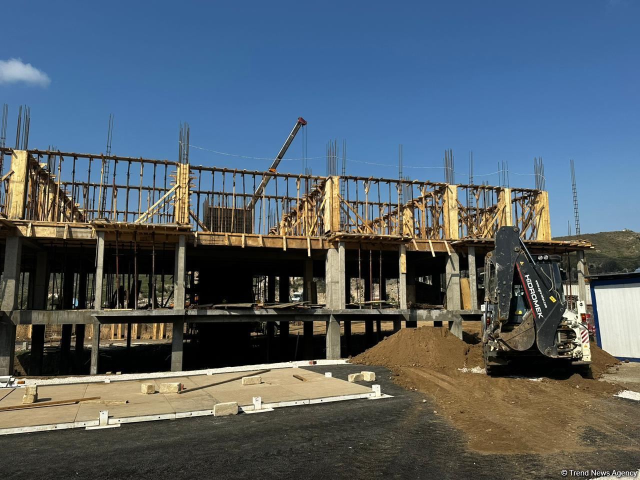 Azerbaijan constructing modern administrative buildings in Jabrayil (PHOTO)
