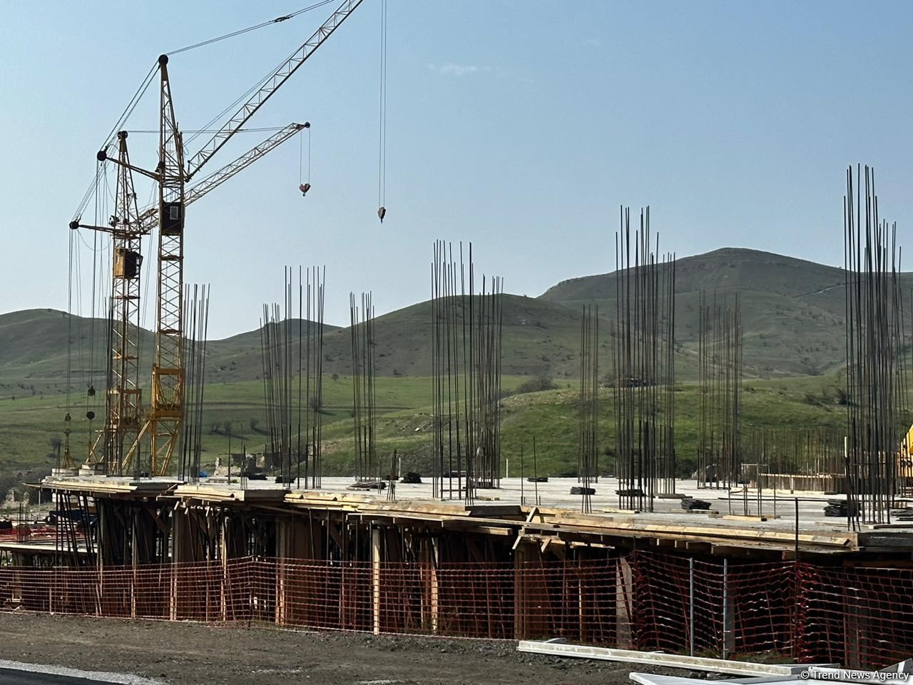 Azerbaijan constructing modern administrative buildings in Jabrayil (PHOTO)