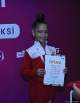 Azerbaijani medalists take pride in Baku Rhythmic Gymnastics Championship