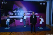 Azerbaijani medalists take pride in Baku Rhythmic Gymnastics Championship
