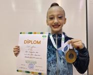 Azerbaijani medalists take pride in Baku Rhythmic Gymnastics Championship