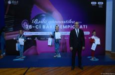 Azerbaijani medalists take pride in Baku Rhythmic Gymnastics Championship