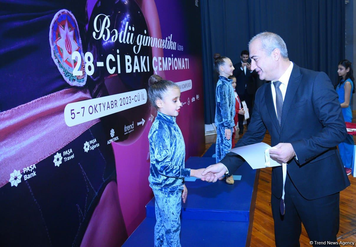 Azerbaijani medalists take pride in Baku Rhythmic Gymnastics Championship