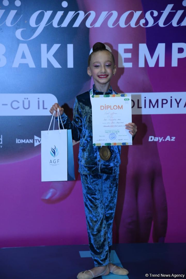 Azerbaijani medalists take pride in Baku Rhythmic Gymnastics Championship