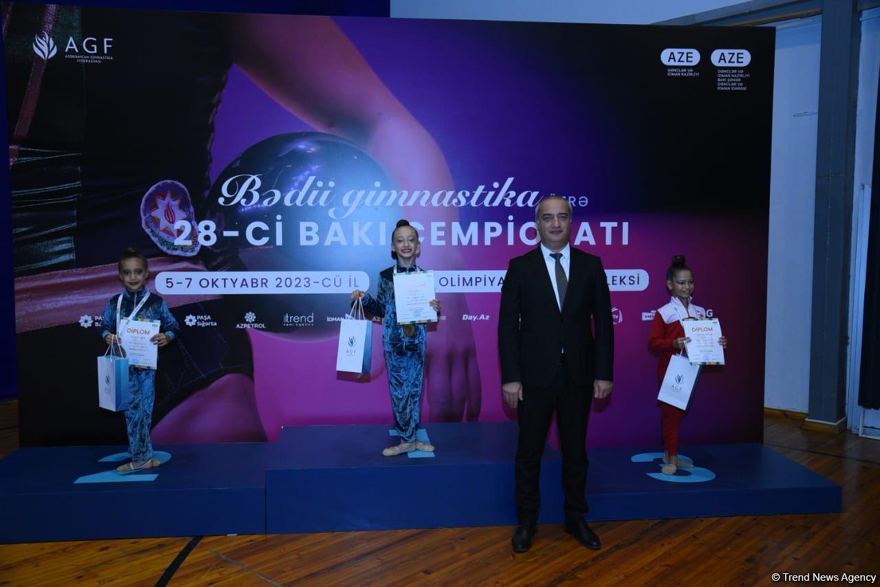 Azerbaijani medalists take pride in Baku Rhythmic Gymnastics Championship