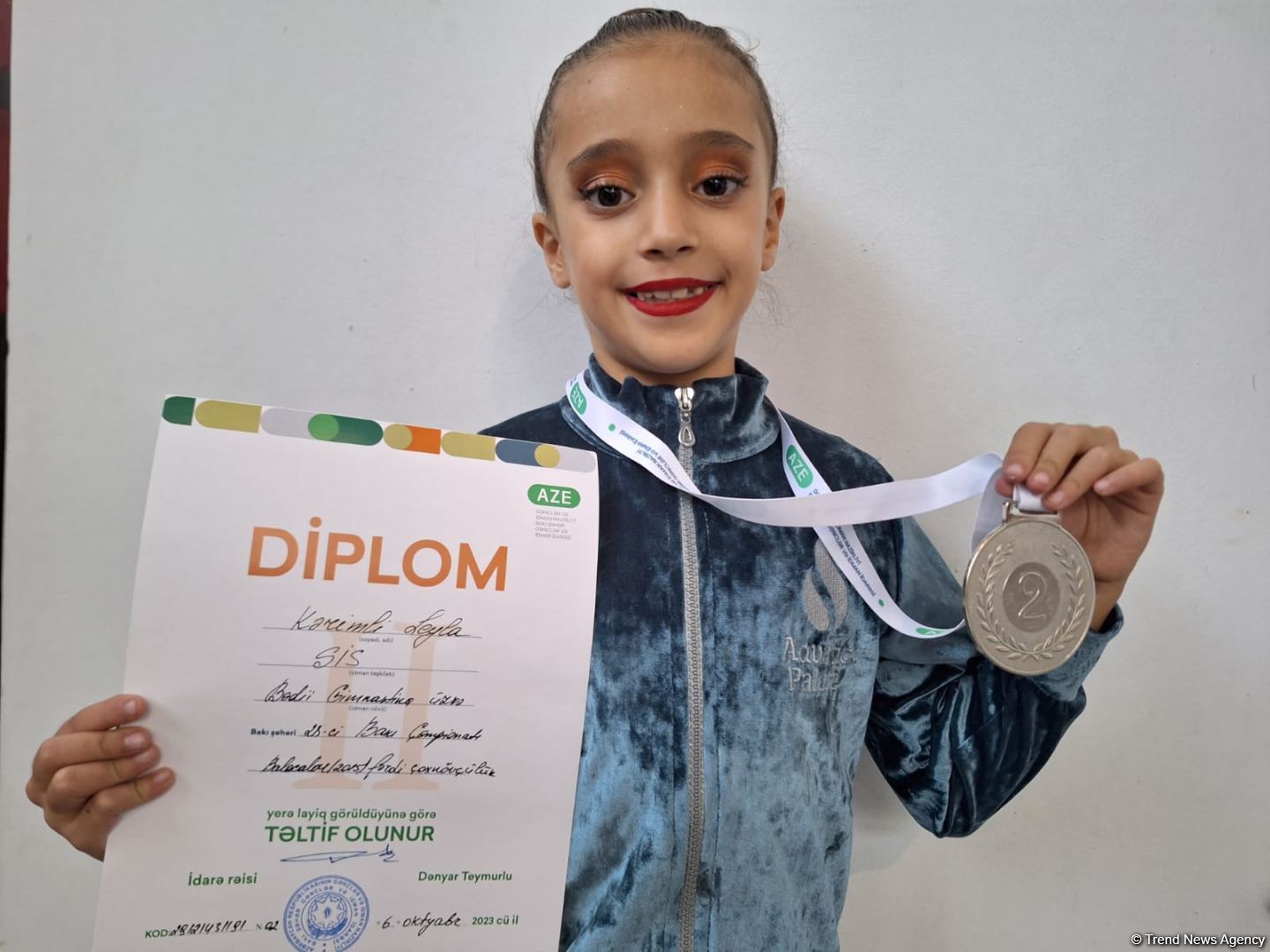 Azerbaijani medalists take pride in Baku Rhythmic Gymnastics Championship