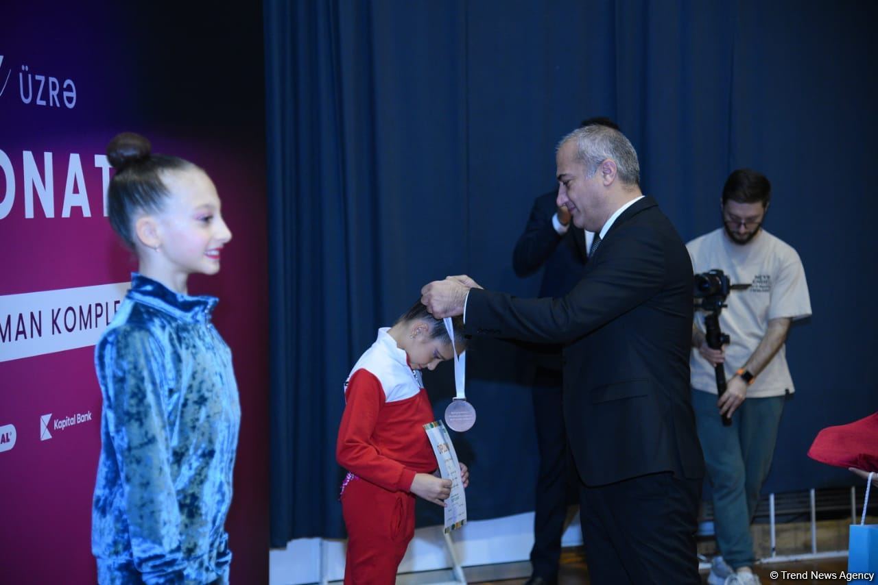 Azerbaijani medalists take pride in Baku Rhythmic Gymnastics Championship