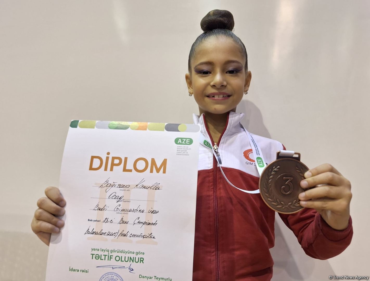 Azerbaijani medalists take pride in Baku Rhythmic Gymnastics Championship