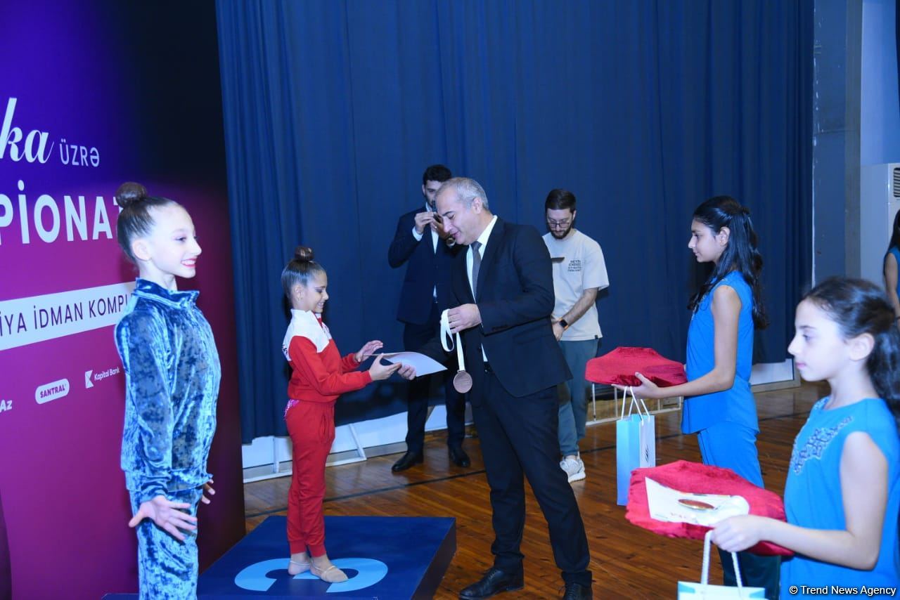 Azerbaijani medalists take pride in Baku Rhythmic Gymnastics Championship