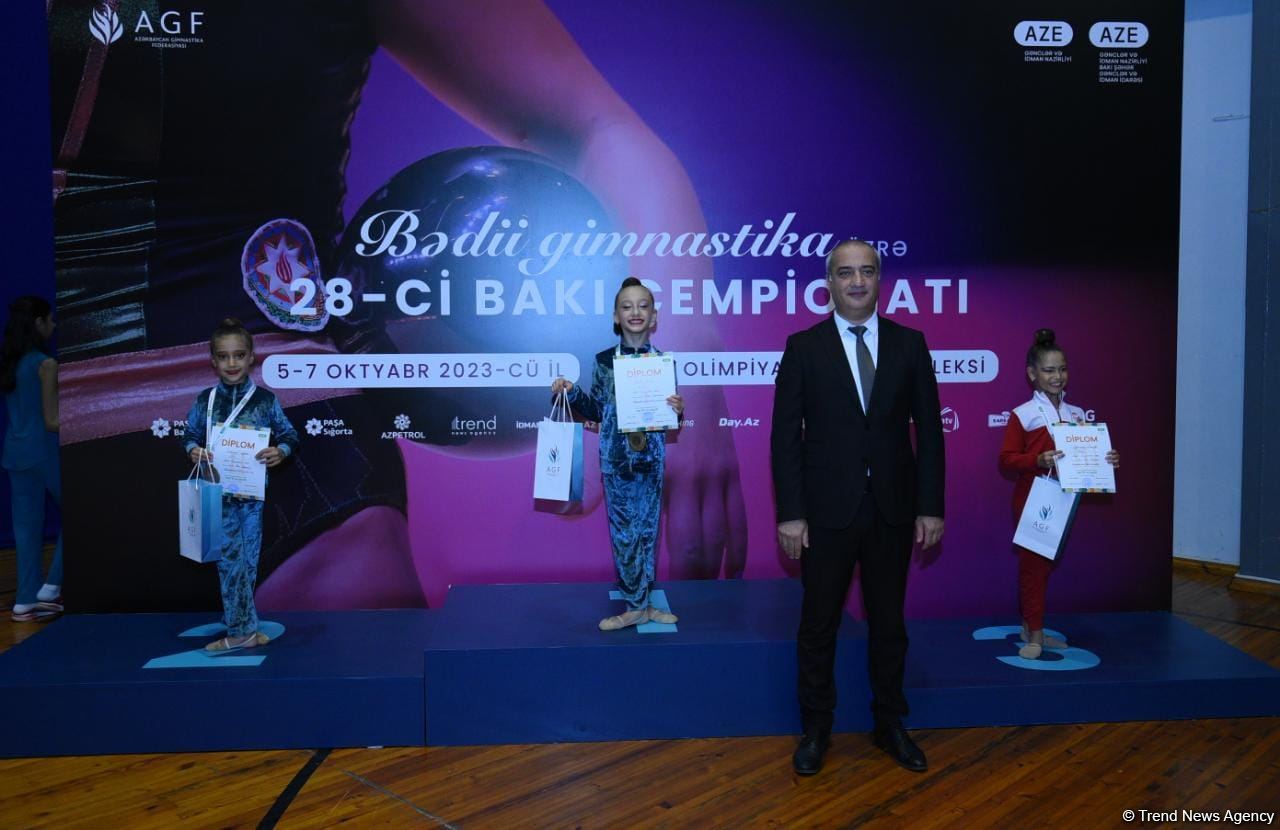 Azerbaijani medalists take pride in Baku Rhythmic Gymnastics Championship