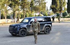 President Ilham Aliyev raises national flag of Azerbaijan in Khojavand town (PHOTO/VIDEO)