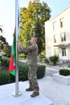 President Ilham Aliyev raises national flag of Azerbaijan in Khojavand town (PHOTO/VIDEO)